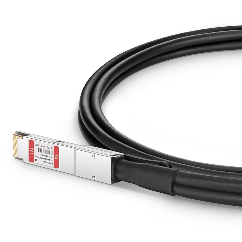 Dell 200GbE QSFP-DD to QSFP-DD Copper Twinax Direct Attach Cable (1m)