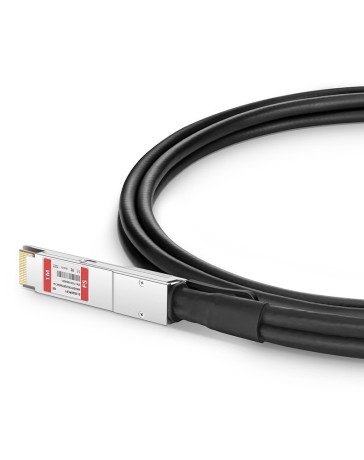 Dell 200GbE QSFP-DD to QSFP-DD Copper Twinax Direct Attach Cable (1m)