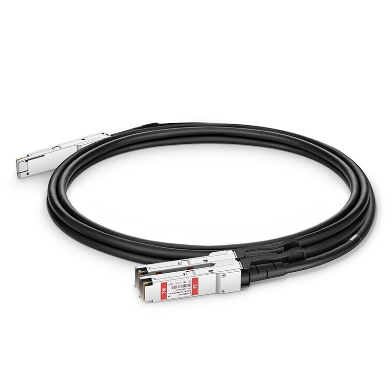 Dell 200GbE QSFP-DD to QSFP-DD Copper Twinax Direct Attach Cable (1m)