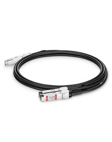 Dell 200GbE QSFP-DD to QSFP-DD Copper Twinax Direct Attach Cable (1m)