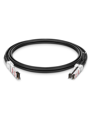 Dell 200GbE QSFP-DD to QSFP-DD Copper Twinax Direct Attach Cable (1m)