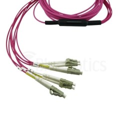 Dell CBL-MPO12-4LC-OM4-5M MPO/UPC to 4x LC Duplex/UPC Breakout Cable - YKRT2