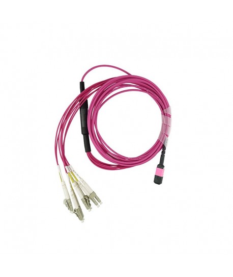 Dell CBL-MPO12-4LC-OM4-5M MPO/UPC to 4x LC Duplex/UPC Breakout Cable - YKRT2