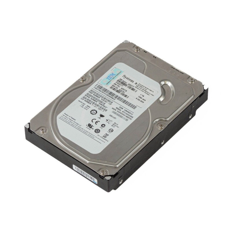 Hot Plug 1TB 7.200 rpm SAS 3.5