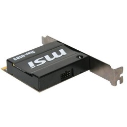 MSI Star-USB3 Controller Card MS-4257 2x USB 3.0 PCIe