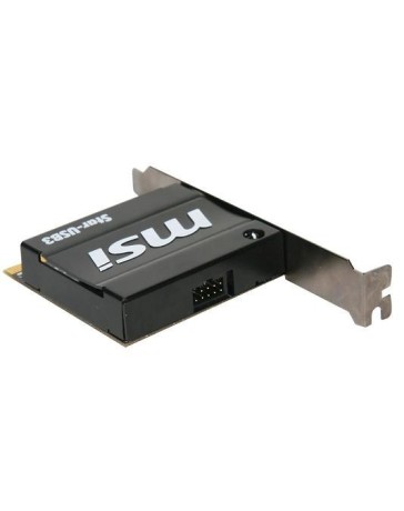 MSI Star-USB3 Controller Card MS-4257 2x USB 3.0 PCIe