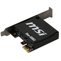 MSI Star-USB3 Controller Card MS-4257 2x USB 3.0 PCIe