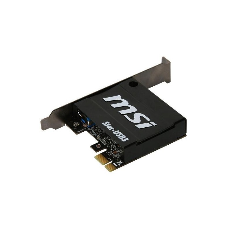 MSI Star-USB3 Controller Card MS-4257 2x USB 3.0 PCIe