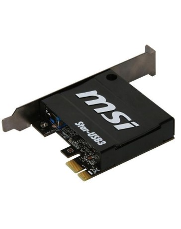 MSI Star-USB3 Controller Card MS-4257 2x USB 3.0 PCIe