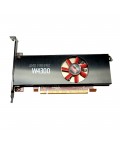 AMD FIREPRO W4300 LOW PROFL 4GB GDDR5 4x Mini DP Graphics Card