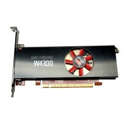 AMD FIREPRO W4300 LOW PROFL 4GB GDDR5 4x Mini DP Graphics Card