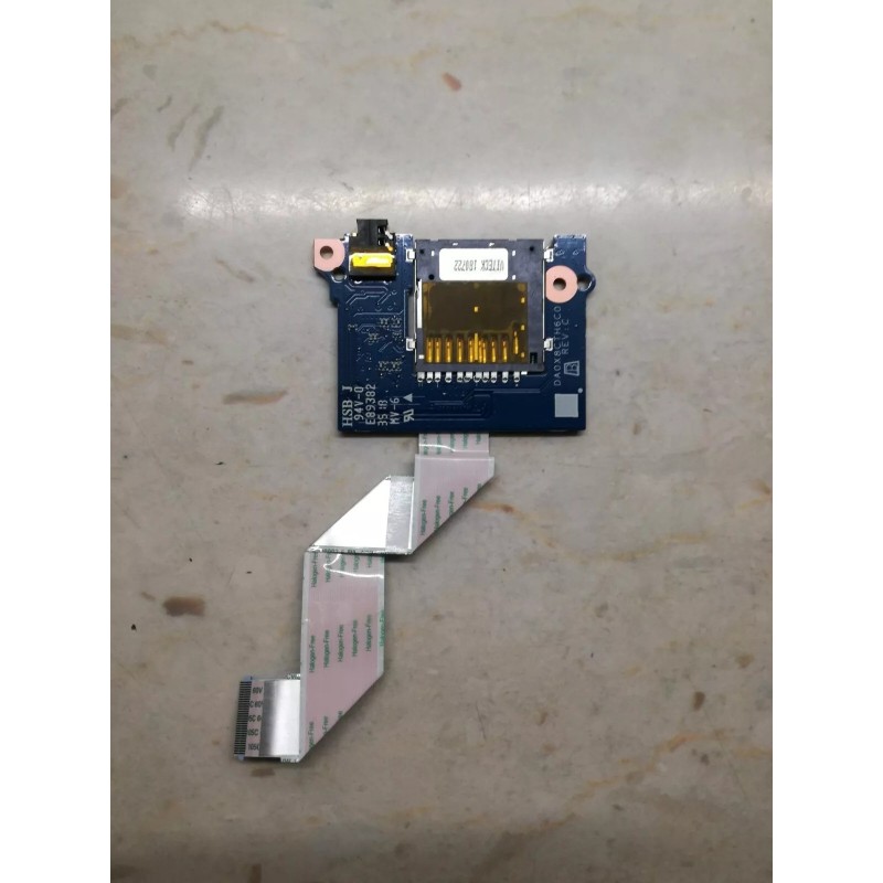 HP ProBook 450 G5 Audio / SD Card Reader Board w/ Cable