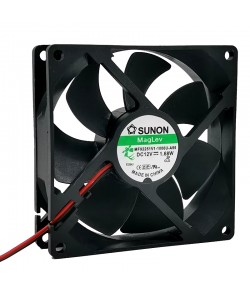 SUNON 12V 1.7W 9CM 90*90*25MM 3Pin Cooling Fan