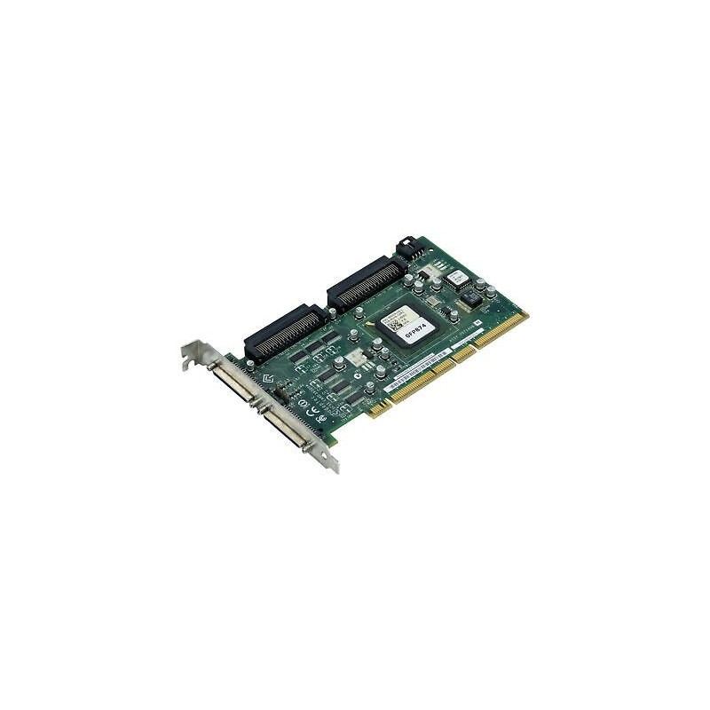 Dell 0FP874 FP874 PCI-X Ultra320 Dual Channel SCSI Network RAID Controller Card