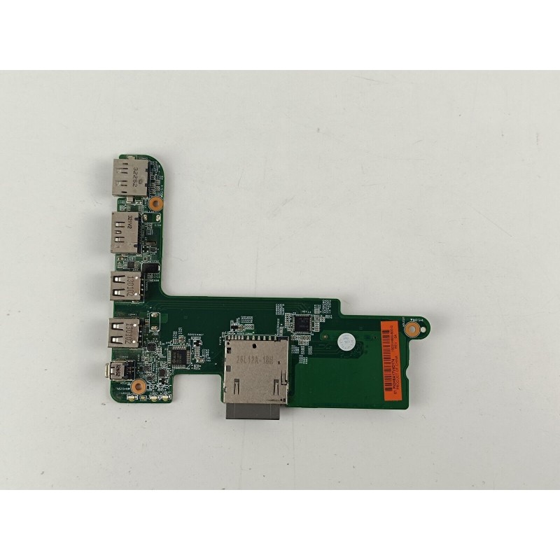 HP EliteBook 15.6" 8570w FireWire USB SD Card Reader Board 010176400-GSH-G GLP