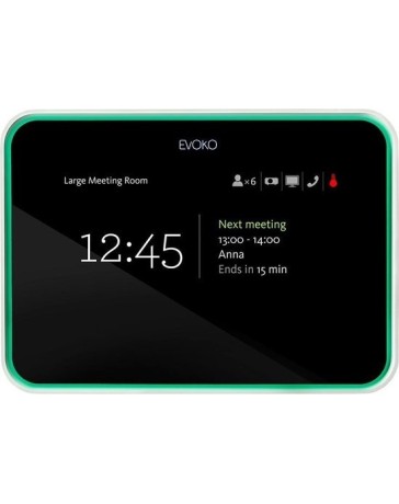 Evoko Room Manager 8'' Tafelblad touch screen-monitor Evoko Room Manager 8'' Tafelblad touch screen-monitor