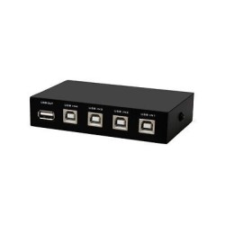 USB 2.0 Manual Switch, 4 PC - 1 USB