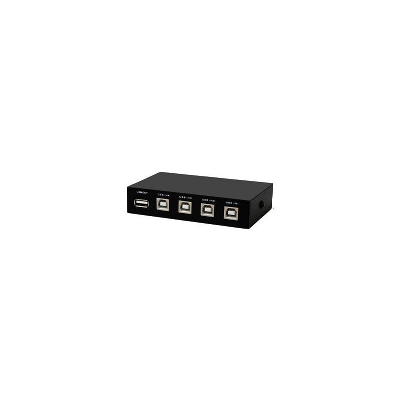 USB 2.0 Manual Switch, 4 PC - 1 USB