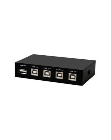 USB 2.0 Manual Switch, 4 PC - 1 USB