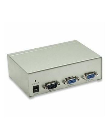 2-Port VGA HD15 Enhanced Video Splitter, Manhattan 177207