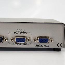 2-Port VGA HD15 Enhanced Video Splitter, Manhattan 177207