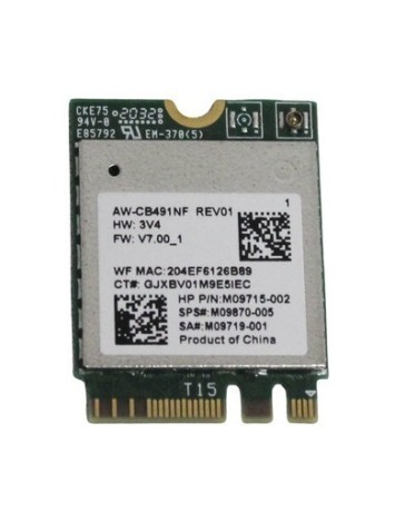 M09715-002 HP Sko-WLAN Realtek Coco Ac 1X1 14-Dq2089Wm M09715-002 HP Sko-WLAN Realtek Coco Ac 1X1 14-Dq2089Wm