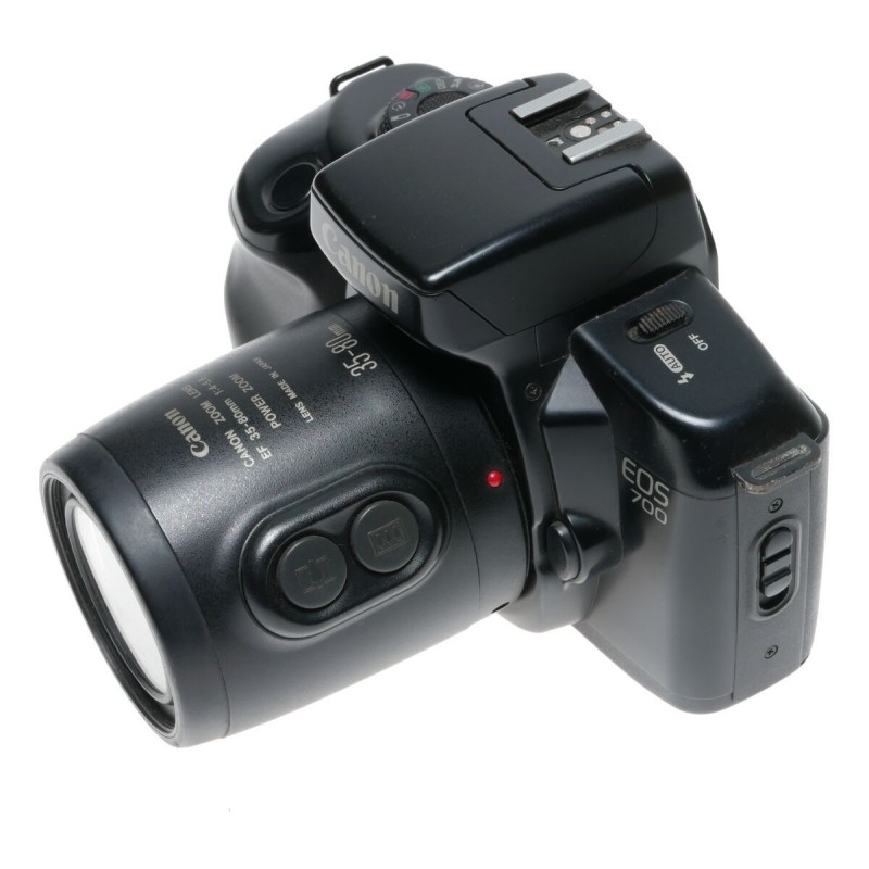 Canon EOS 700 35mm SLR Film Camera Canon Power Zoom EF 35-80mm Lens