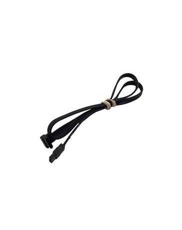 HP OEM 25" SATA Cable One Right Angle Connector 611894-016 Quick Ship