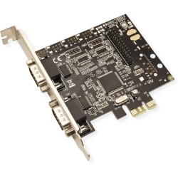 VALUE PCI-Express Adapter, 2x Serial RS232 D-Sub 9 + 1x Parallel EPP/ECP Ports