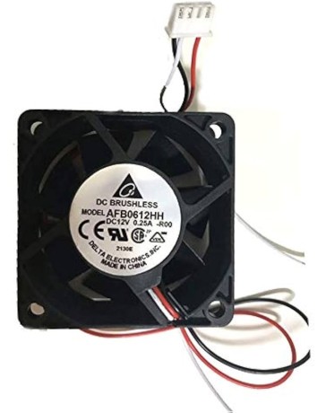 Draagbare koelventilator voor Delta 60x60x25mm Ultra High Speed Fan AFB0612HH-R00 6CM12V 0.25A