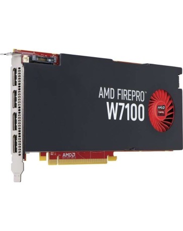HP AMD FirePro W7100 8GB GDDR5 PCIe 4 x DisplayPort Video Card HP AMD FirePro W7100 8GB GDDR5 PCIe 4 x DisplayPort Video Card