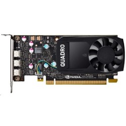HP Nvidia T400 4GB, 4x Mini DP, 40W, 128bit