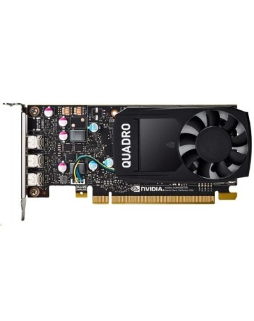 HP Nvidia T400 4GB, 4x Mini DP, 40W, 128bit