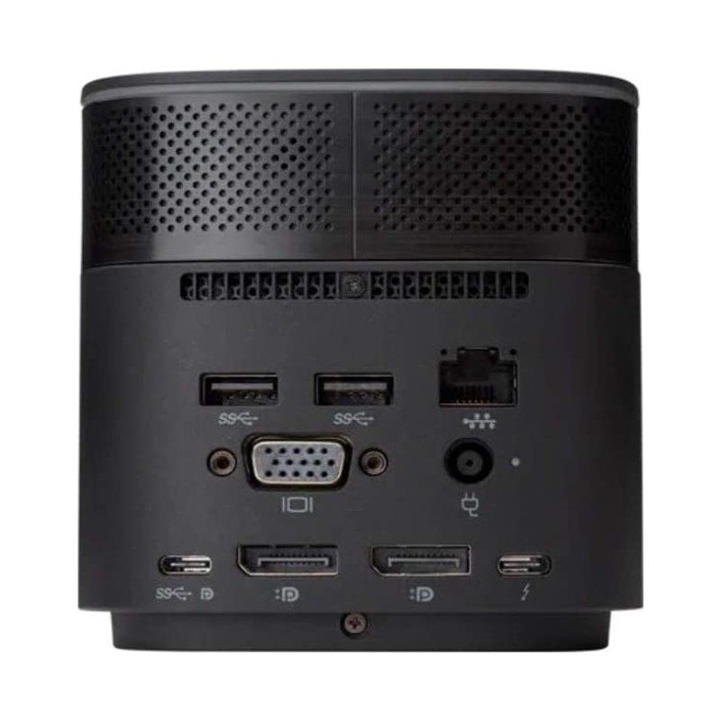 HP Thunderbolt Dock G2 Thunderbolt 3, 5 x USB-C 3.0, Gb LAN, 2 x DisplayPort 1.3, VGA, Audio in/out , no power adapter HP Thunderbolt Dock G2 Thunderbolt 3, 5 x USB-C 3.0, Gb LAN, 2 x DisplayPort 1.3, VGA, Audio in/out , no power adapter