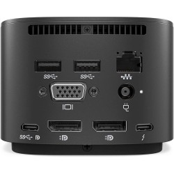 HP Thunderbolt Dock G2 Thunderbolt 3, 5 x USB-C 3.0, Gb LAN, 2 x DisplayPort 1.3, VGA, Audio in/out , no power adapter HP Thunderbolt Dock G2 Thunderbolt 3, 5 x USB-C 3.0, Gb LAN, 2 x DisplayPort 1.3, VGA, Audio in/out , no power adapter