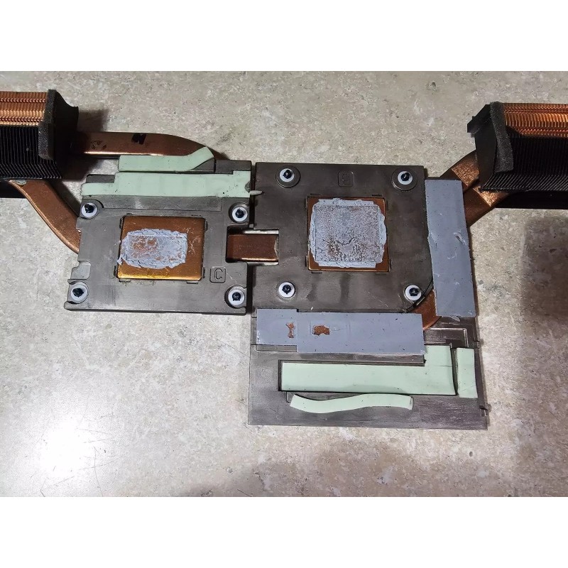 HP ZBOOK 17 G6 L72236-001 CPU COOLING HEATSINK ASSEMBLY SHIPS QUICKLY