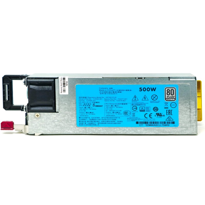 HP DL360/380 G9 Power Supply 500W DPS-500AB-13A 723595-101 754377-001 HP DL360/380 G9 Power Supply 500W DPS-500AB-13A 723595-101 754377-001