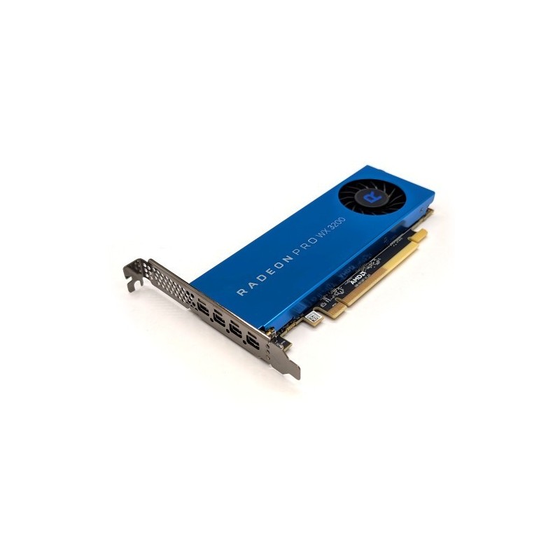 Dell AMD RADEON Pro WX 3200 4GB GDDR5 PCI Express 3.0 x16 grafische kaart