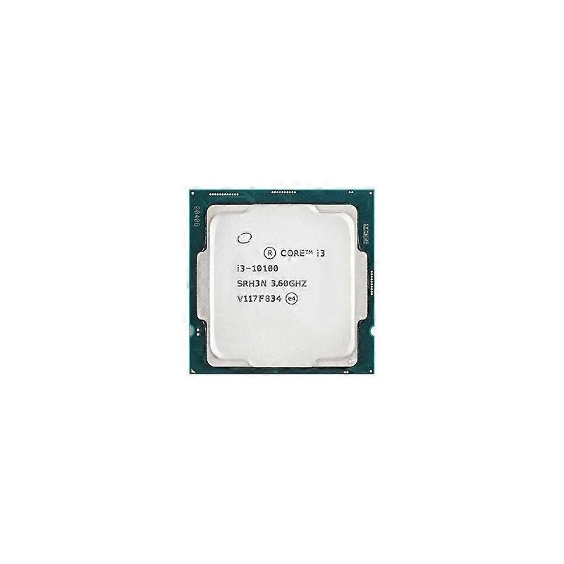 Intel Core i3-10100 - 3,60 GHz SRH3N Quad Core 6 MB L3-cache Socket CPU
