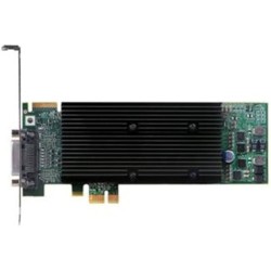 Matrox PCIe x1 512 MB Memory Graphics Card M Series, DVI, VGA Output DDR2