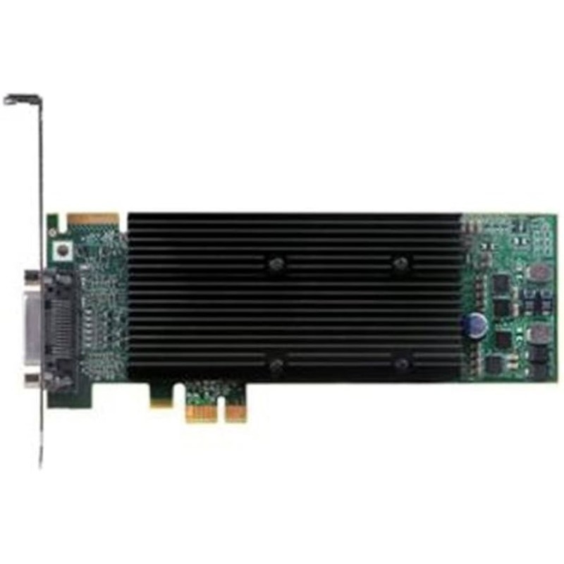 Matrox PCIe x1 512 MB Memory Graphics Card M Series, DVI, VGA Output DDR2