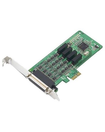 Moxa 4 port PCIE RS232/422/485 serial board w/DB9M cable & optical isolation