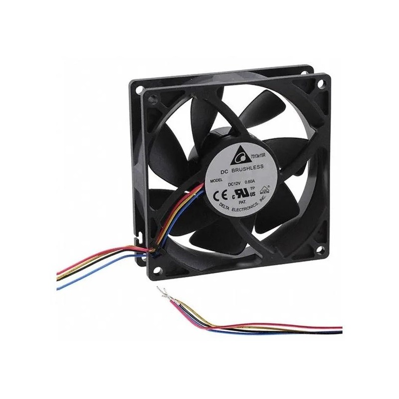 DELTA QFR0912VH 12V 0.40A 9225 9.2CM 92x92x25mm 4Pin 4Wire Cooling Fan