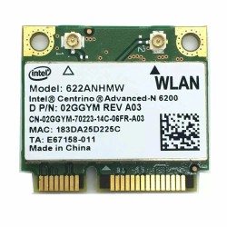 Intel Wireless-N 6205 Mini PCI-E 300Mbps netwerkkaart