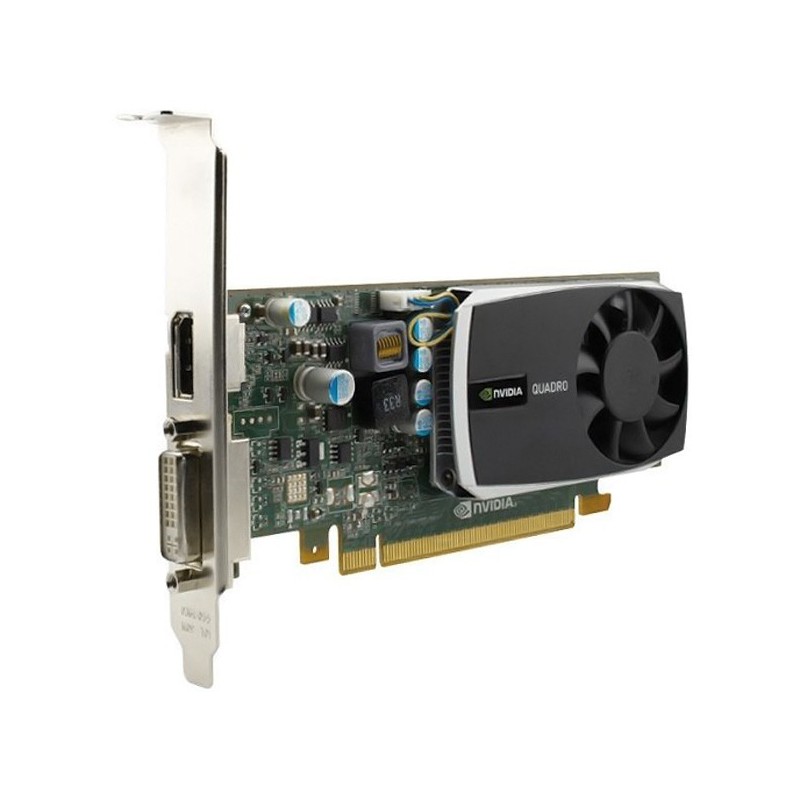 NVIDIA Quadro 600 1GB DDR3 Video Card DisplayPort DVI HP