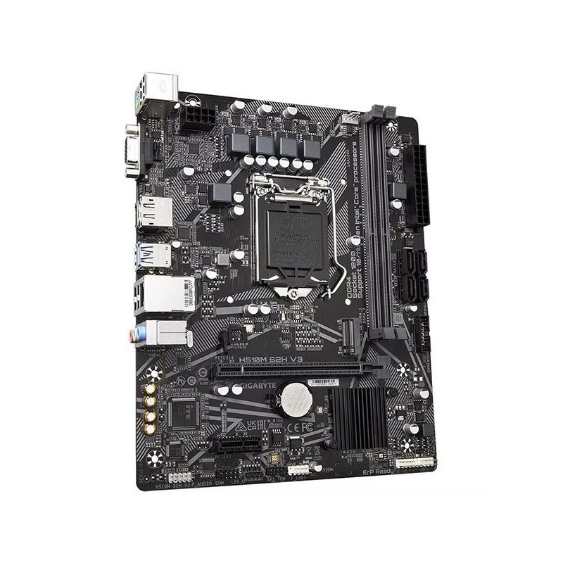 GIGABYTE H510M S2H Intel H510 DDR4 LGA 1200 Micro ATX Motherboard