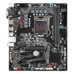 GIGABYTE H510M S2H Intel H510 DDR4 LGA 1200 Micro ATX Motherboard