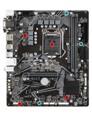 GIGABYTE H510M S2H Intel H510 DDR4 LGA 1200 Micro ATX Motherboard