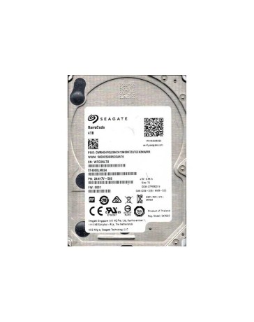 Seagate BarraCuda - Interne harde schijf - Desktop HDD - 2.5 inch - 4 TB Seagate BarraCuda - Interne harde schijf - Desktop HDD - 2.5 inch - 4 TB