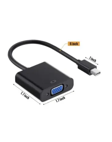 Dell Mini DisplayPort to VGA Adapter 0PNKVT for Monitor & Projector